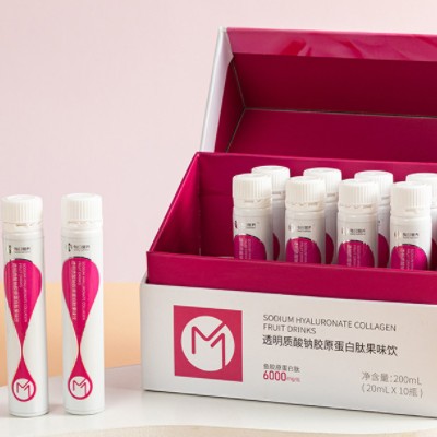 透明质酸钠胶原蛋白肽果味饮品 口服玻尿酸饮料 进口鱼胶原蛋白饮图2