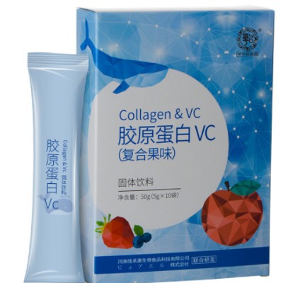 胶原蛋白肽 胶原蛋白维C粉冲饮 水解胶原蛋白烟酰胺 诚招代理分销图3