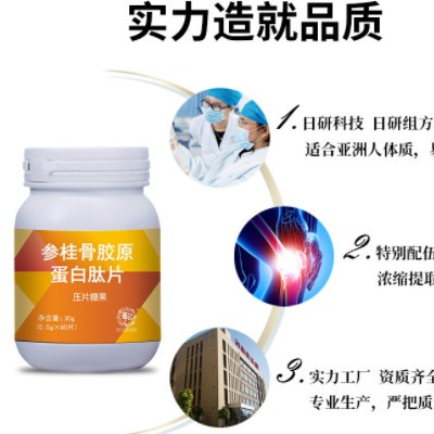 地龙蛋白粉复合片 地龙蛋白片 银杏黄精地龙蛋白肽片诚招代理分销图2