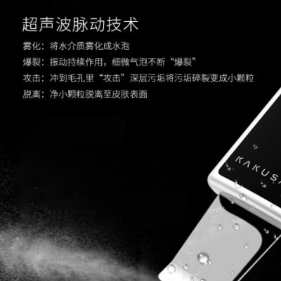 家用超声波铲皮机美容仪面部去角质黑头仪EMS滚轮微电流按摩仪器图2