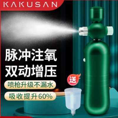 脸部注氧仪手持喷枪纳米高压补水喷雾仪家用便携蓝光注氧仪批发图3