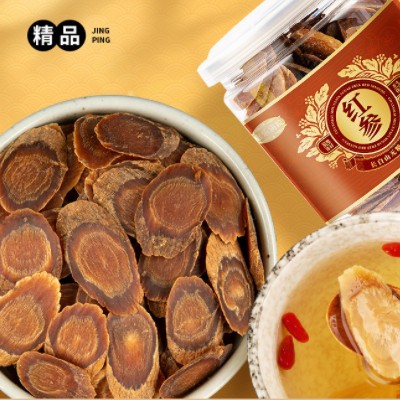长白山无糖红参片80g瓶装6年吉林红参含片一件代发图3