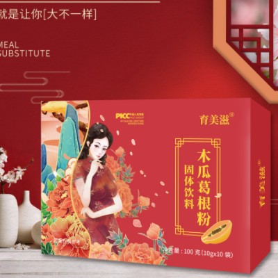 木瓜葛根粉 代发胶原蛋白肽阿胶山药木瓜葛根汁粉 魔芋葛根粉图2