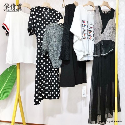 中老年特价女装批发厂家 2021夏装连衣裙女装批发长款厂家货源