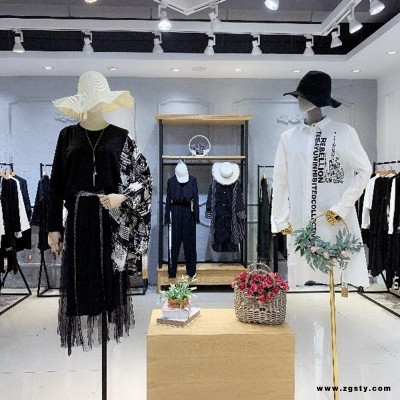品牌尾货货源折扣女装 杭州库存中老年尾货服装批发 品牌时装女装尾货