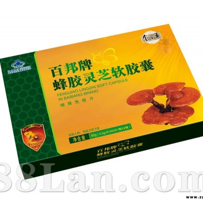 百邦牌蜂胶灵芝软胶囊