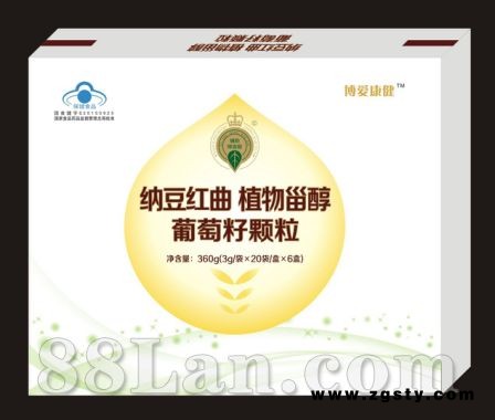 纳豆红曲植物甾醇葡萄籽颗粒