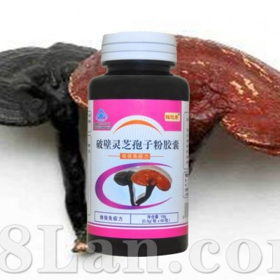 破壁灵芝孢子粉胶囊--蓝帽大保健系列