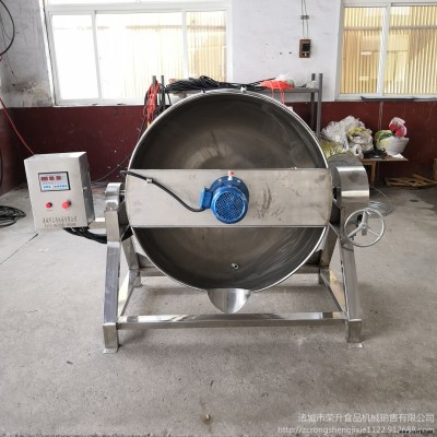 大型 荣升电加热搅拌夹层锅 梨膏熬制锅 阿胶制作设备 环保节能