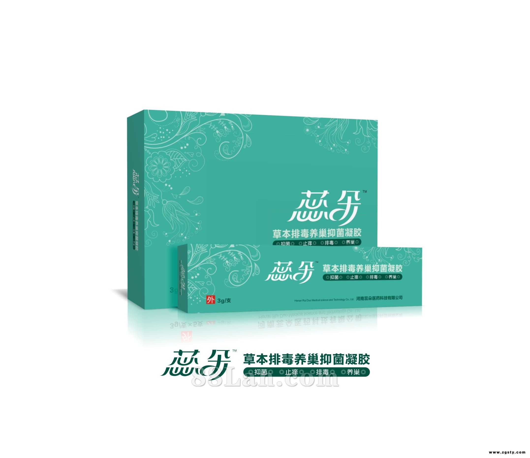 蕊朵草本排毒抑菌凝胶