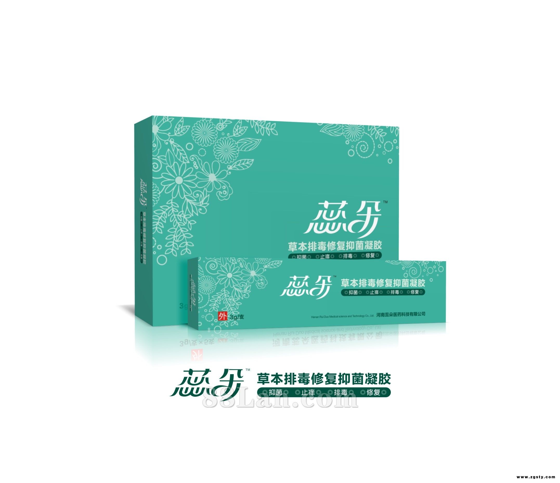 蕊朵草本排毒修复抑菌凝胶
