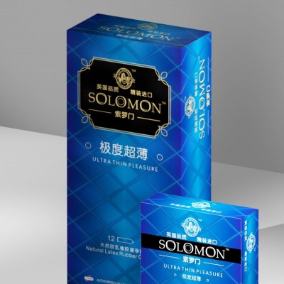 厂家直销英索索罗门极度超薄安全套