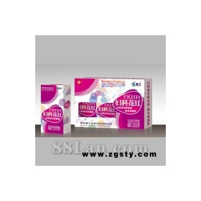 妇科花红纳米银洗液+纳米银凝胶