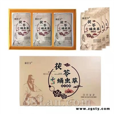 茯苓蛹虫草压片糖果