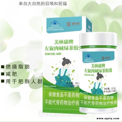 左旋肉碱绿茶胶囊