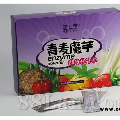 青麦魔芋酵素代餐粉oem贴牌加工