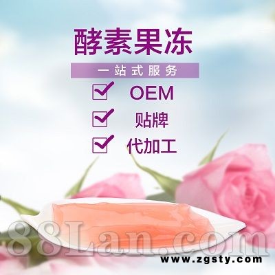 供应酵素果冻oem代工贴牌（排毒瘦身）