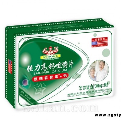 强力高钙咀嚼片氨糖软骨素加钙