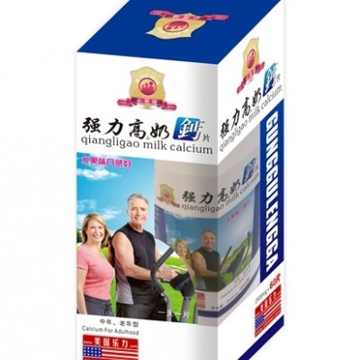 强力高奶钙片水果味