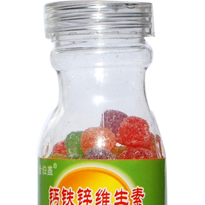 钙铁锌维生素凝胶糖果