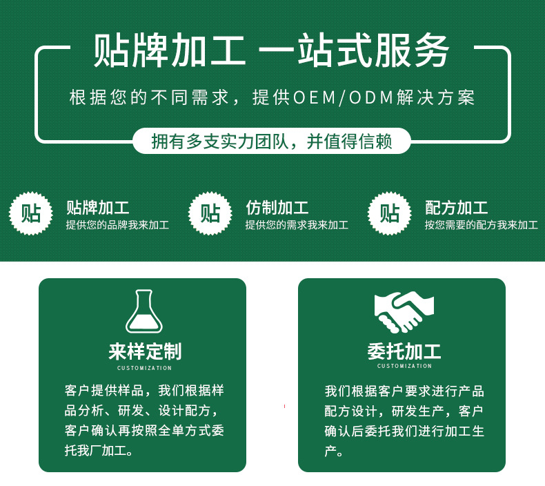 阿胶黄芪当归提取物铁胶囊 营养性贫血者免疫 保健品OEM加工批发示例图2