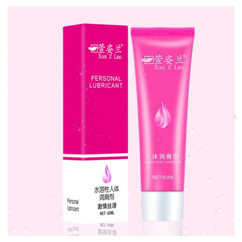 萱姿兰彩色水溶性润滑剂阴交人体润滑油情趣用品润滑液60ml示例图13