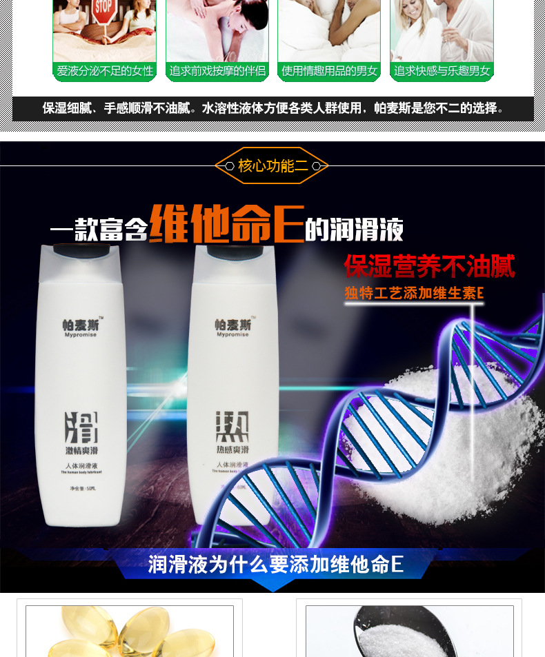 人体润滑剂 保健品 夫妻用品 情趣用品示例图1