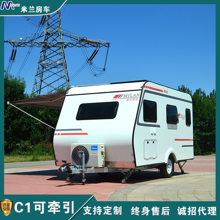 旅游房车米兰c430上牌牵引拖挂房车民宿露营车房车旅居车图2