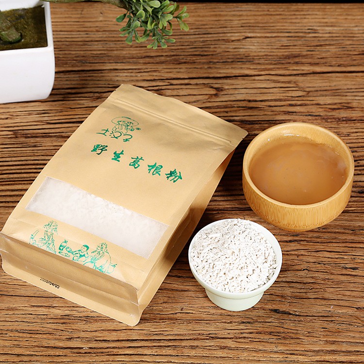 2023年新货葛根粉农家葛粉冲调食品代餐粉黄褐色收购野生葛根图3
